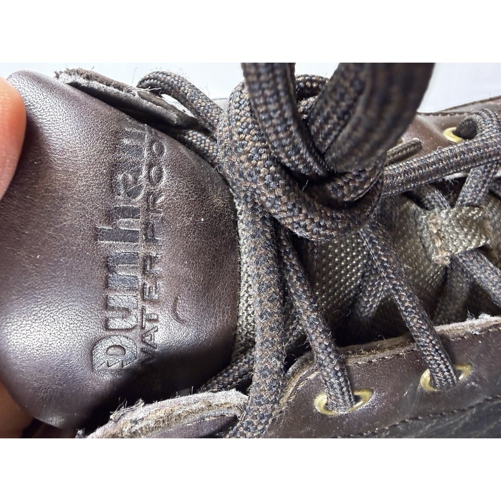 Dunham Waterproof Men's Leather Shoes Brown Lace Up Sz 15 Comfort UGG Insole - Picture 14 of 14